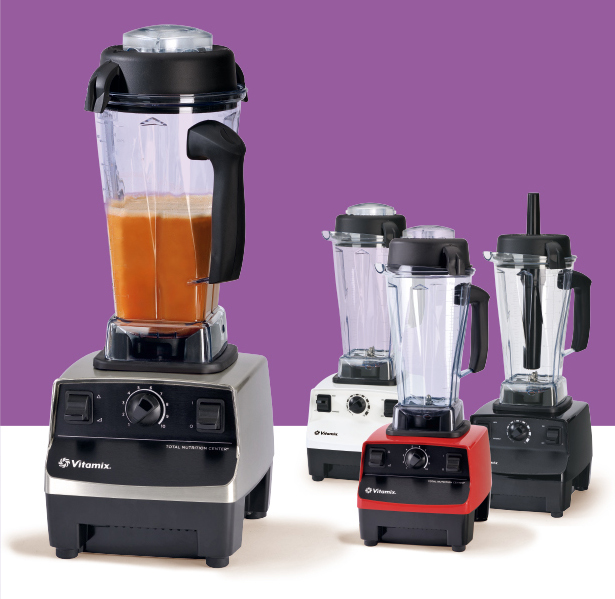 blender Vitamix in 4 colours